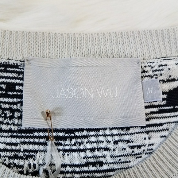 NWT $650 Jason Wu Textured Knitted Sweater - Picture 3 of 5